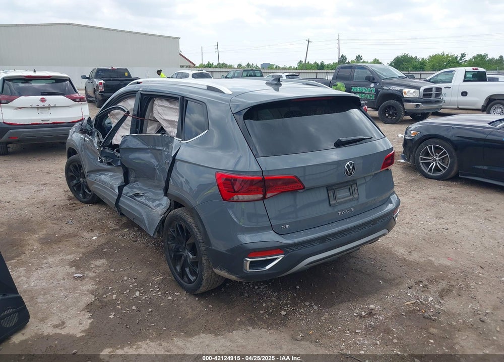 2022 VOLKSWAGEN TAOS SE VIN: 3VVRX7B29NM084478