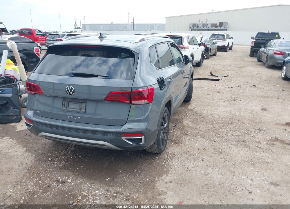 2022 VOLKSWAGEN TAOS SE VIN: 3VVRX7B29NM084478