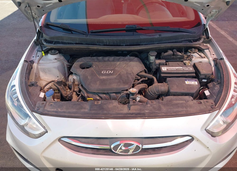 2017 HYUNDAI ACCENT VIN: KMHCT4AE5HU236813