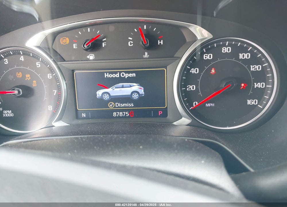 2019 CHEVROLET BLAZER VIN: 3GNKBHRS6KS677627