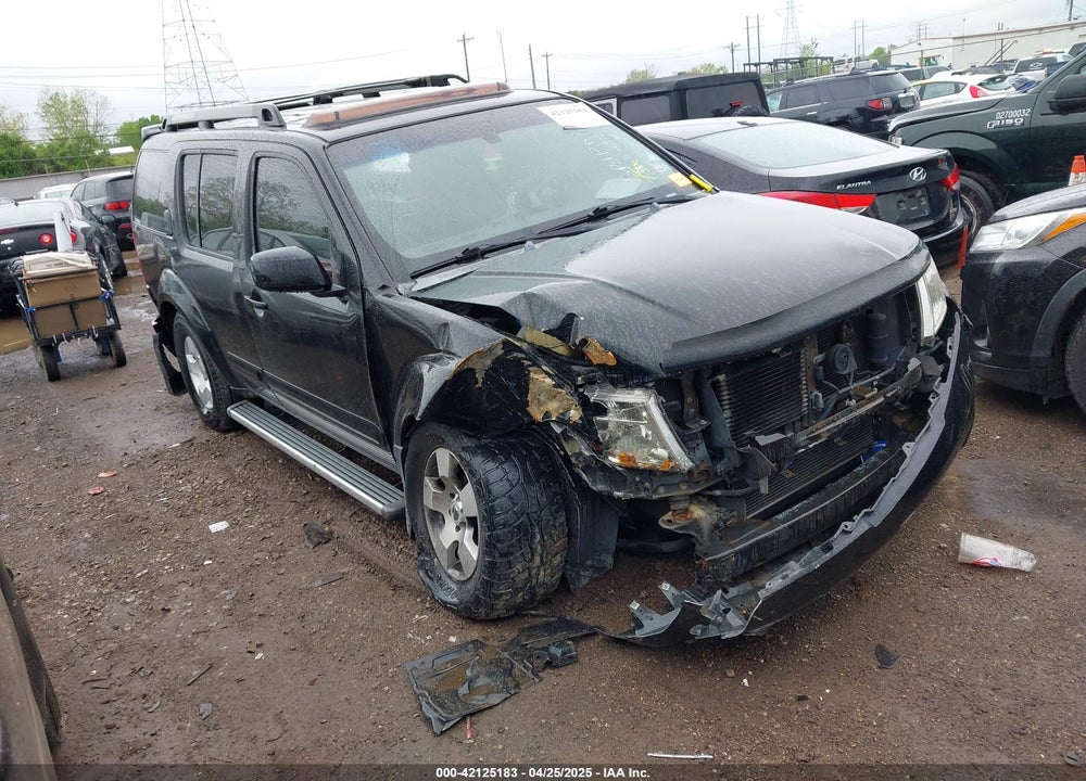 2005 NISSAN PATHFINDER SE VIN: 5N1AR18W65C770679