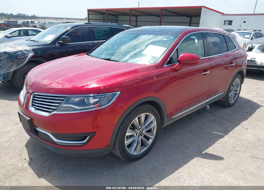 2016 LINCOLN MKX RESERVE VIN: 2LMTJ8LP0GBL50285