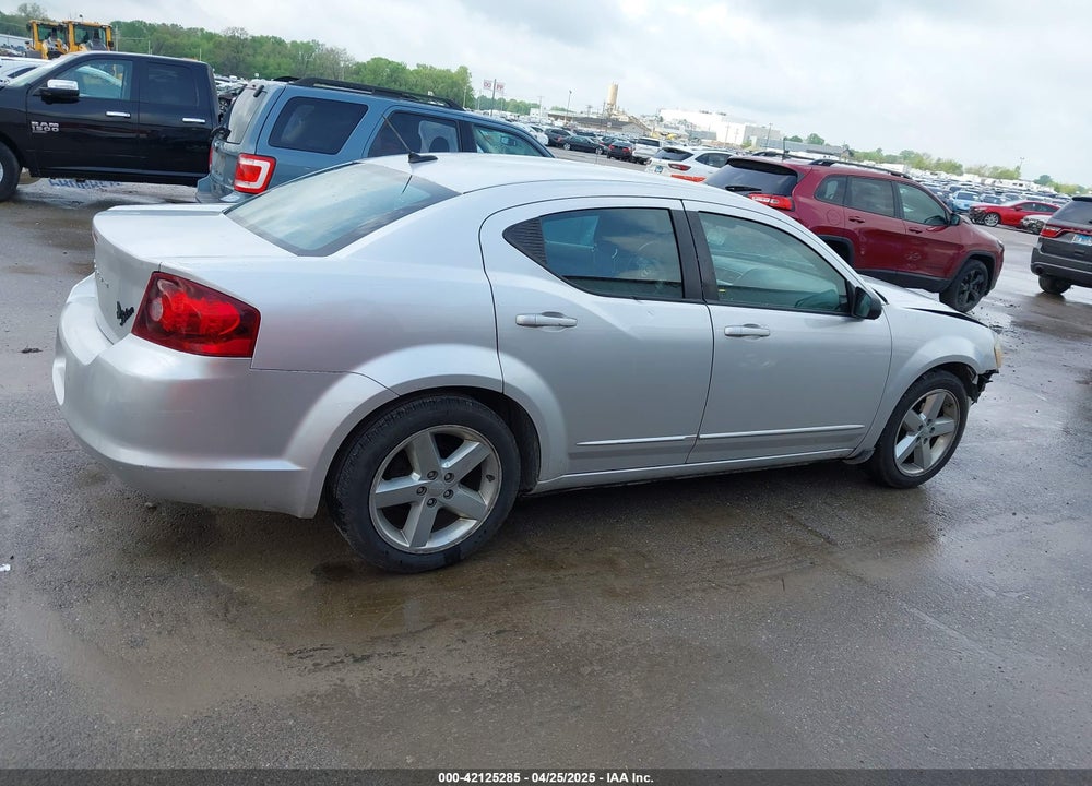 2012 DODGE AVENGER SE VIN: 1C3CDZAB2CN322611