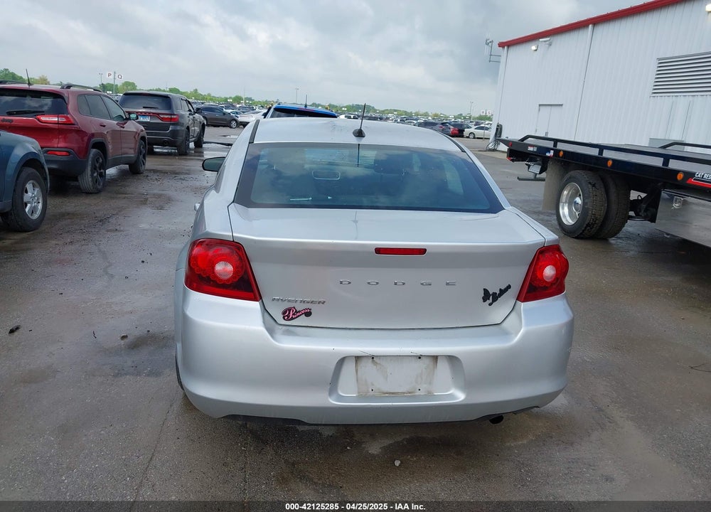 2012 DODGE AVENGER SE VIN: 1C3CDZAB2CN322611