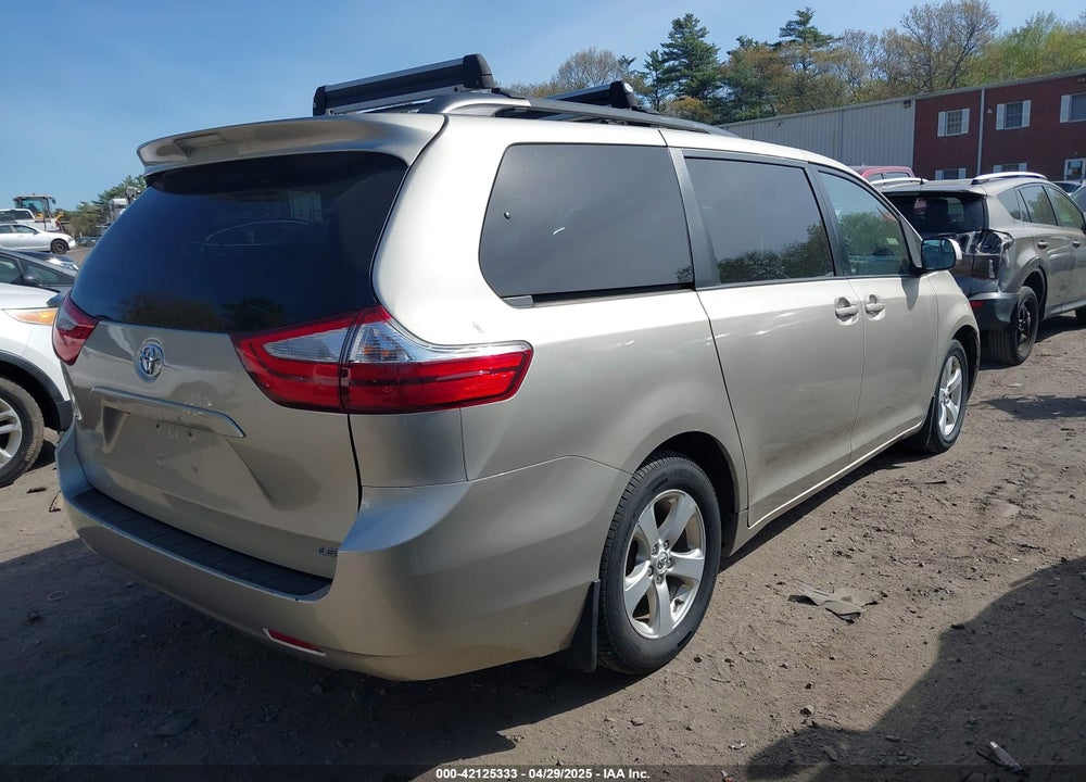 2015 TOYOTA SIENNA VIN: 5TDKK3DC6FS663023