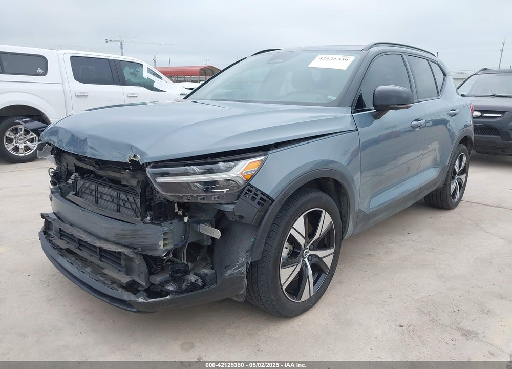 2022 VOLVO XC40 RECHARGE VIN: YV4ED3UR9N2692112