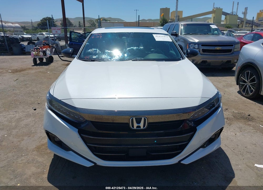 2022 HONDA ACCORD SPORT 2.0T VIN: 1HGCV2F38NA011200