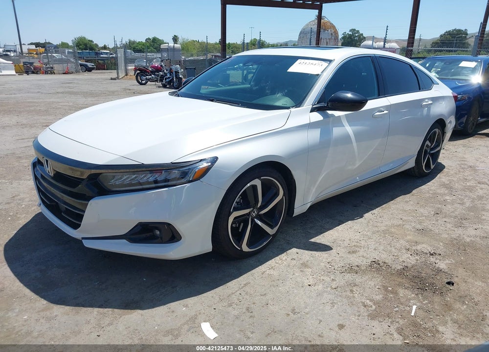2022 HONDA ACCORD SPORT 2.0T VIN: 1HGCV2F38NA011200
