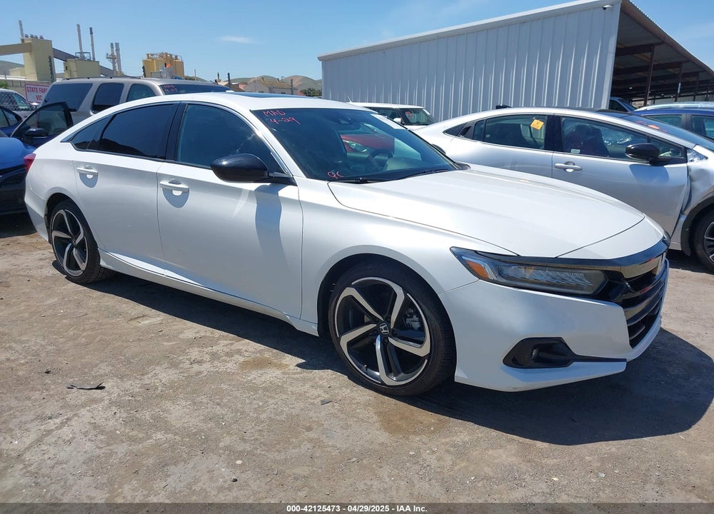 2022 HONDA ACCORD SPORT 2.0T VIN: 1HGCV2F38NA011200