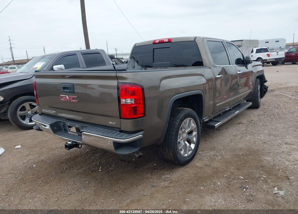 2015 GMC SIERRA 1500 SLT VIN: 3GTP1VEC3FG167940