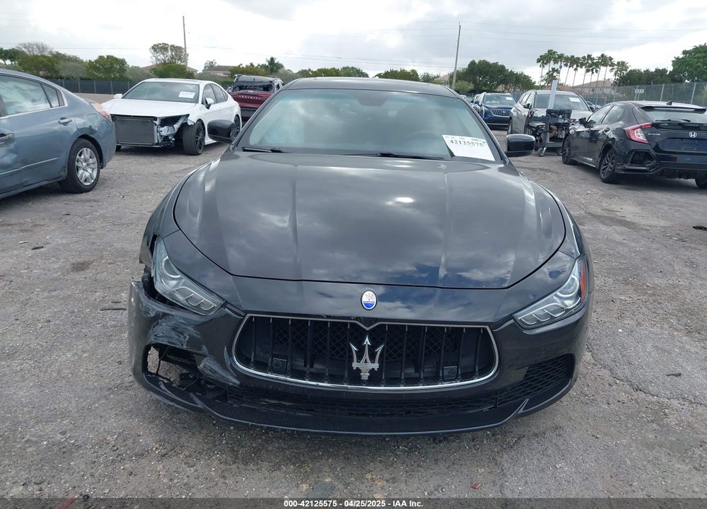 2015 MASERATI GHIBLI VIN: ZAM57RTA1F1139322