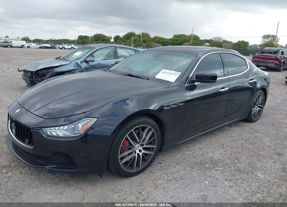 2015 MASERATI GHIBLI VIN: ZAM57RTA1F1139322