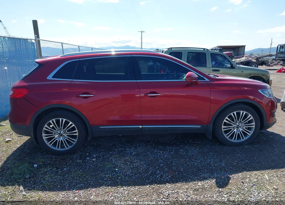 2016 LINCOLN MKX VIN: 2LMPJ8LRXGBL38521