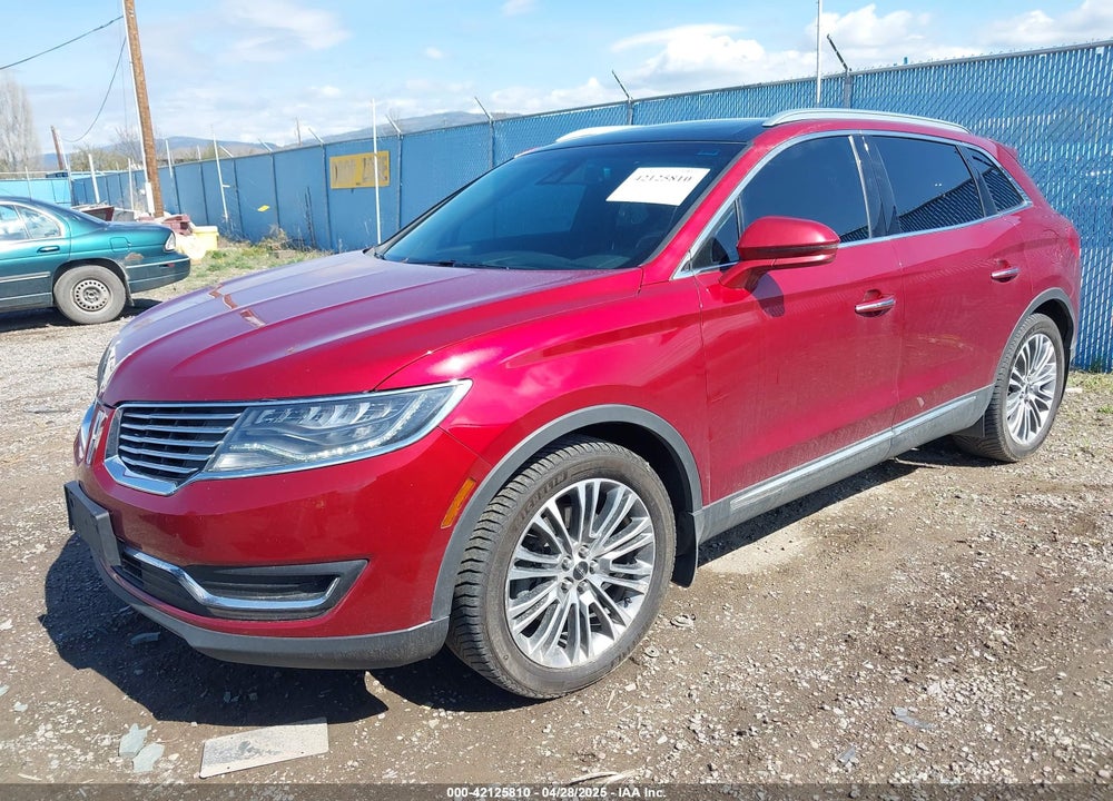 2016 LINCOLN MKX VIN: 2LMPJ8LRXGBL38521
