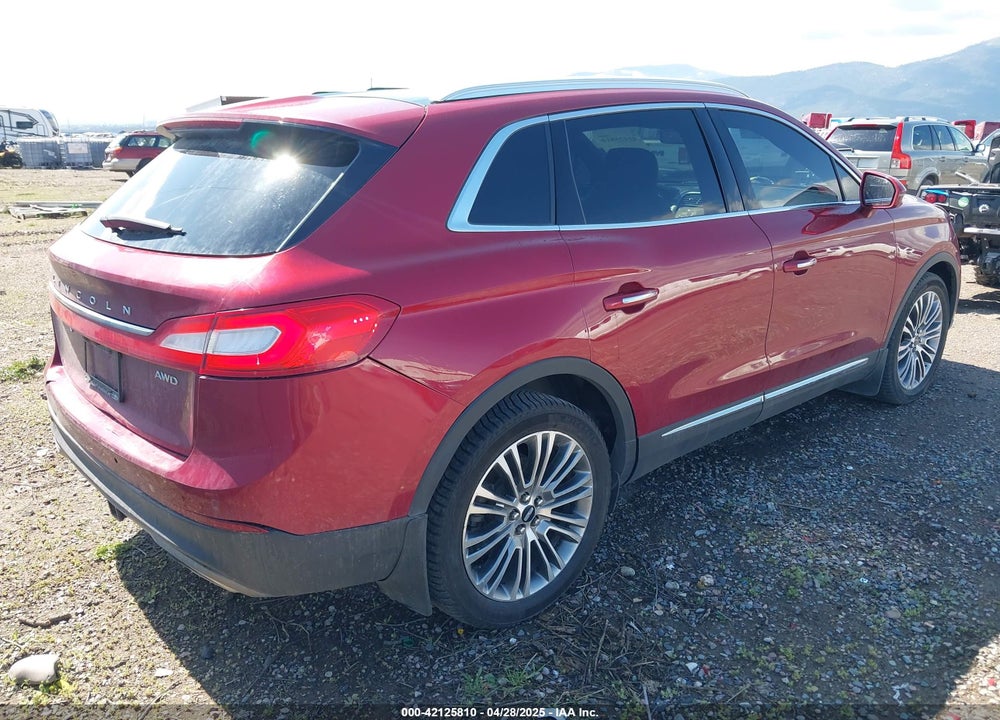 2016 LINCOLN MKX VIN: 2LMPJ8LRXGBL38521