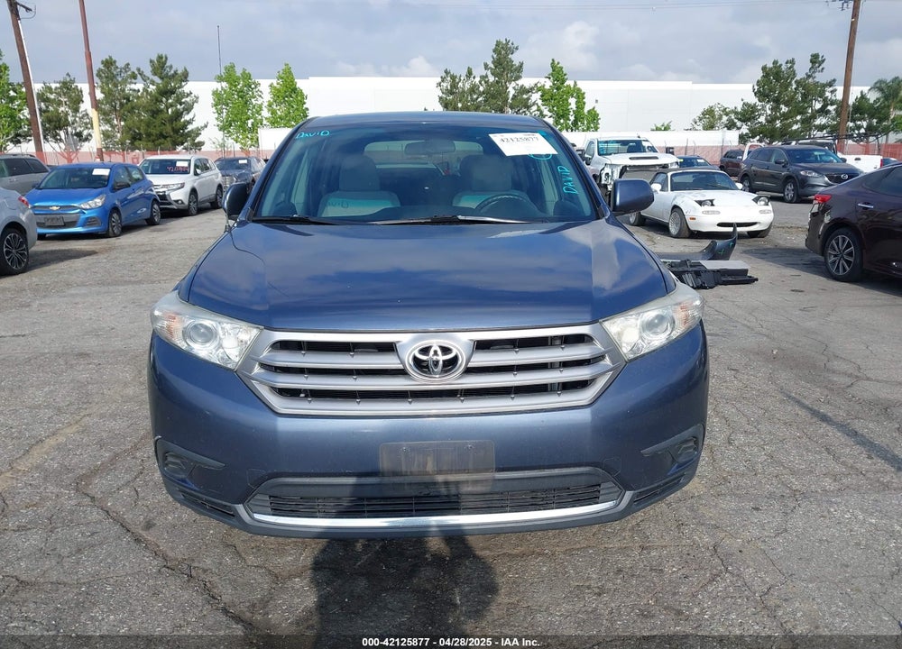2012 TOYOTA HIGHLANDER VIN: 5TDZA3EH3CS030406