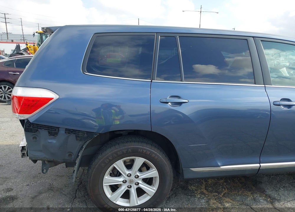 2012 TOYOTA HIGHLANDER VIN: 5TDZA3EH3CS030406