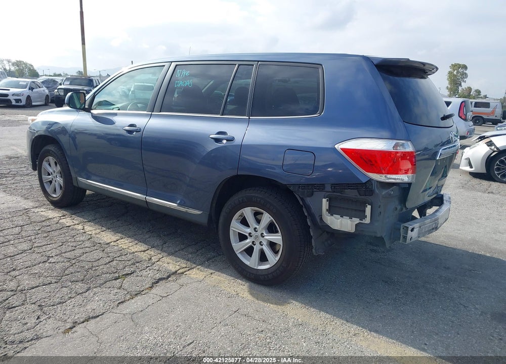 2012 TOYOTA HIGHLANDER VIN: 5TDZA3EH3CS030406