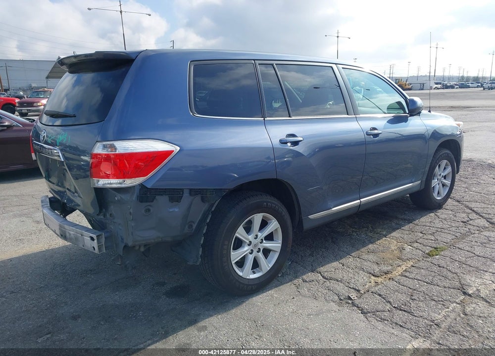 2012 TOYOTA HIGHLANDER VIN: 5TDZA3EH3CS030406