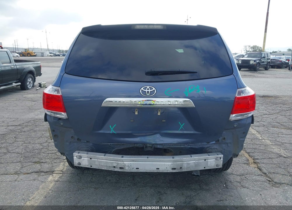 2012 TOYOTA HIGHLANDER VIN: 5TDZA3EH3CS030406