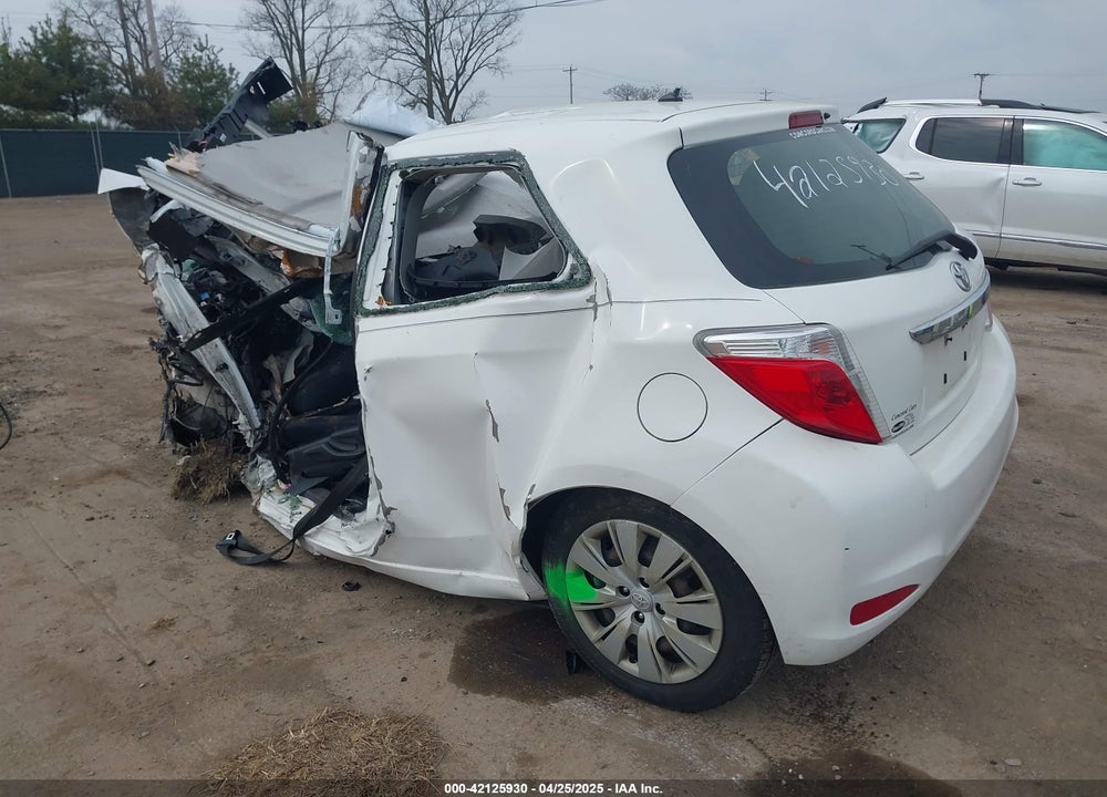 2013 TOYOTA YARIS VIN: JTDJTUD36DD553015