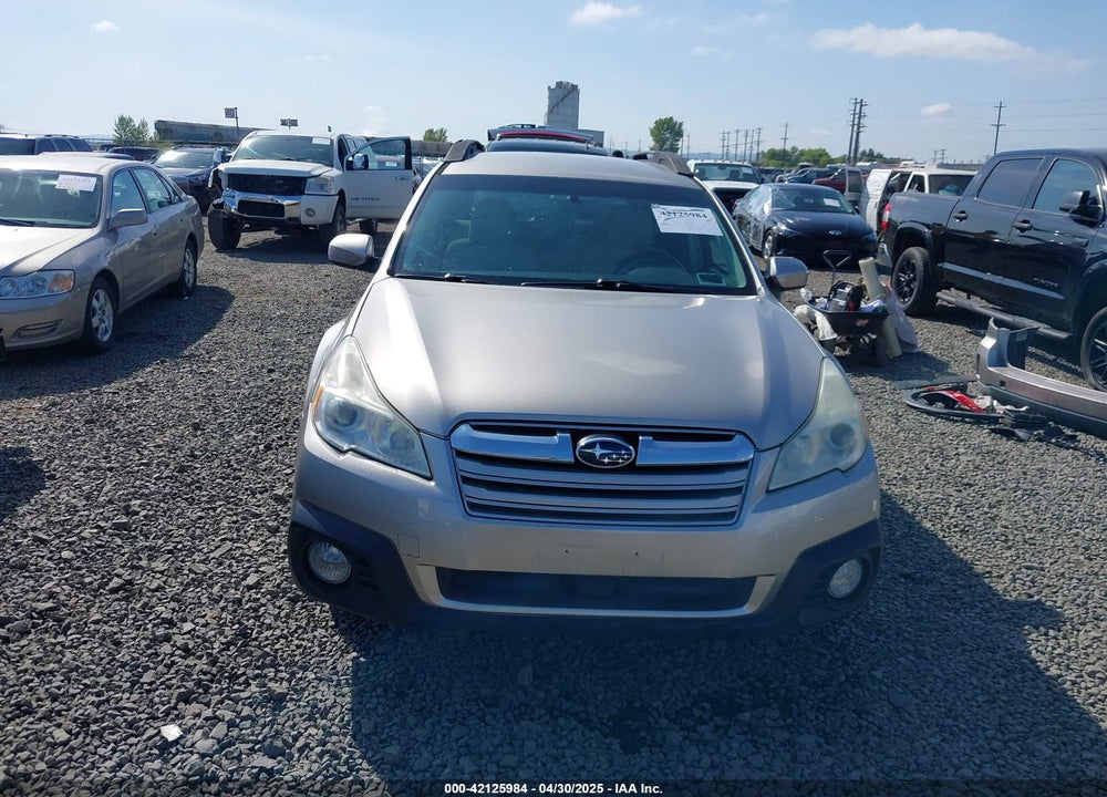 2014 SUBARU OUTBACK 2.5I PREMIUM VIN: 4S4BRBCC4E3201983