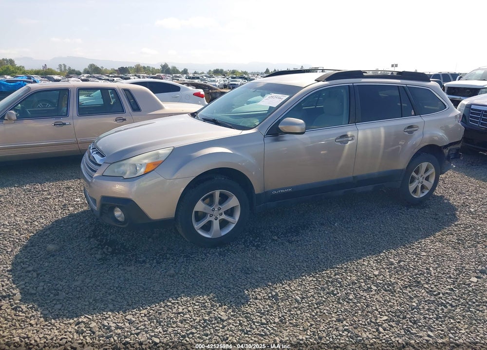 2014 SUBARU OUTBACK 2.5I PREMIUM VIN: 4S4BRBCC4E3201983