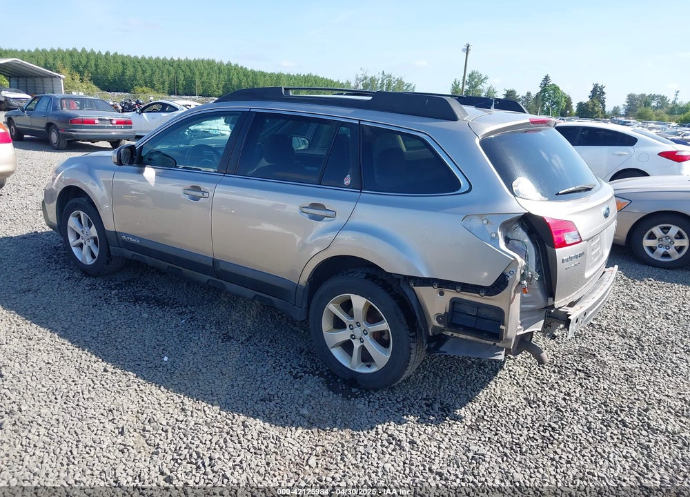 2014 SUBARU OUTBACK 2.5I PREMIUM VIN: 4S4BRBCC4E3201983