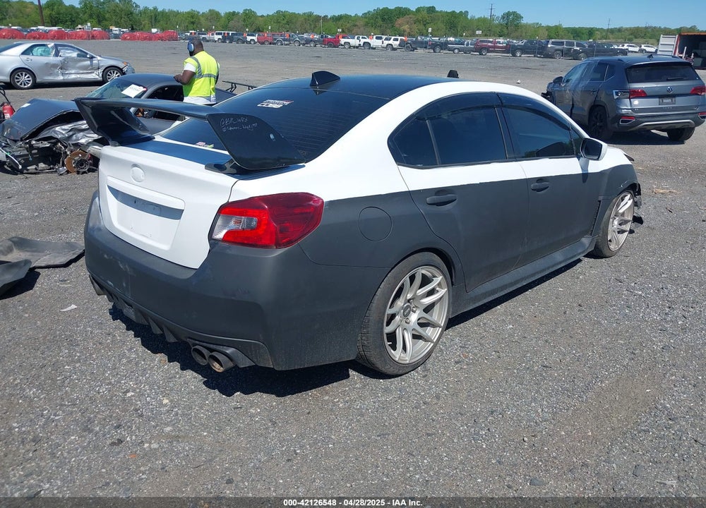 2015 SUBARU WRX VIN: JF1VA1A61F9808783