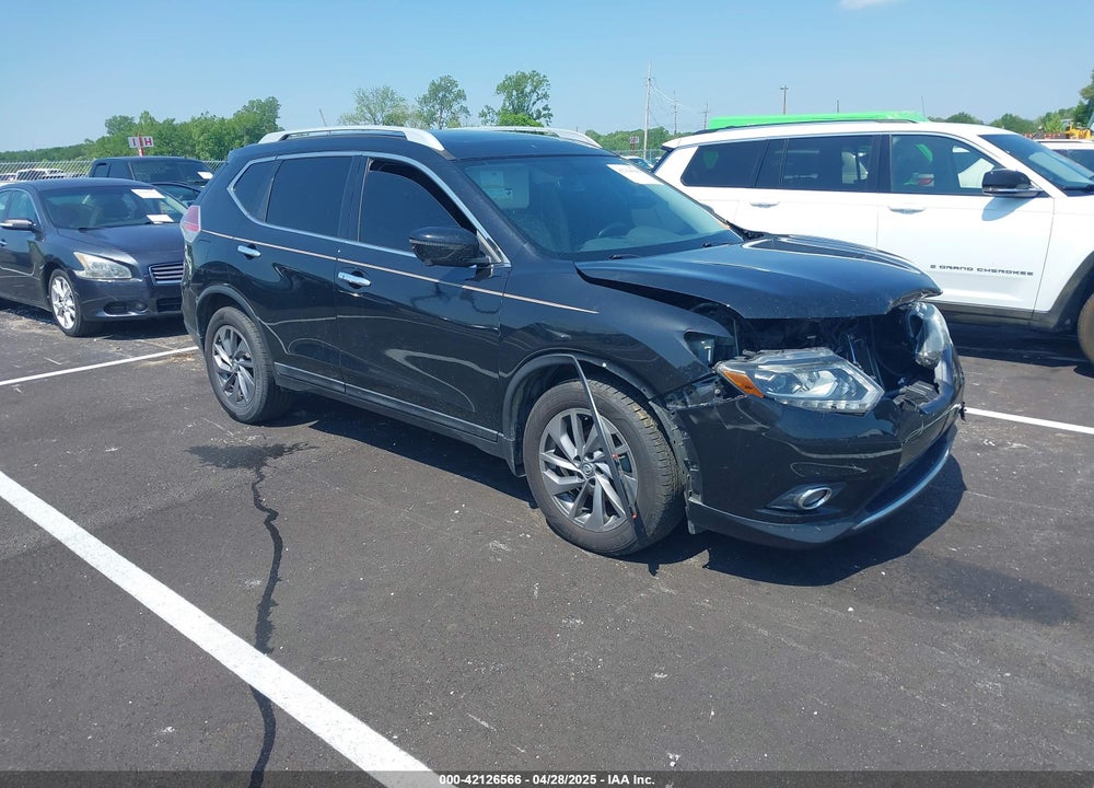 2016 NISSAN ROGUE VIN: 5N1AT2MT3GC744367