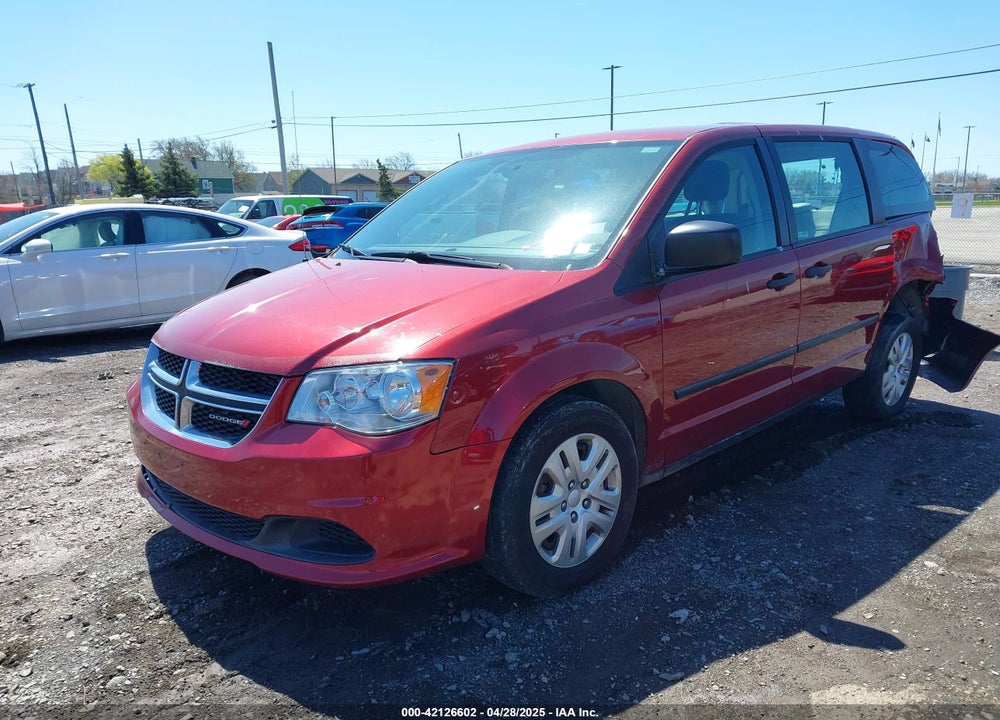2016 DODGE GRAND CARAVAN AMERICAN VALUE PKG VIN: 2C4RDGBG3GR108367