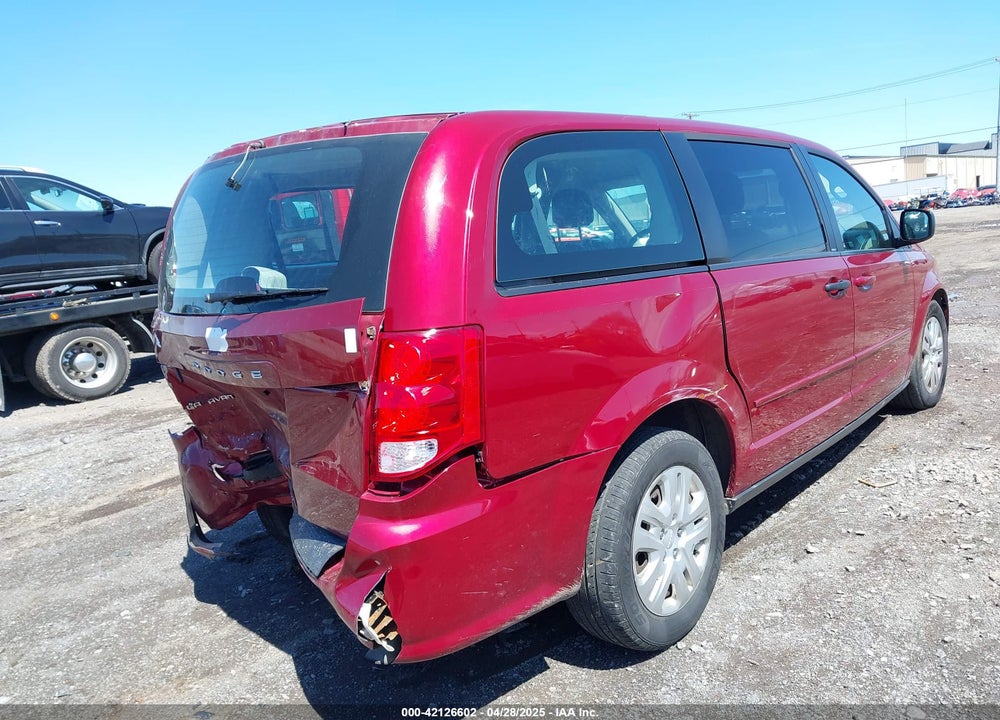 2016 DODGE GRAND CARAVAN AMERICAN VALUE PKG VIN: 2C4RDGBG3GR108367