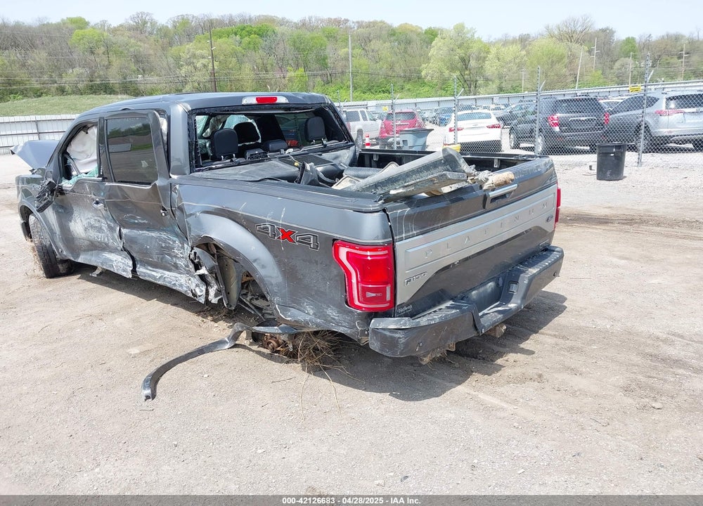 2015 FORD F-150 PLATINUM VIN: 1FTEW1EF3FFB39276