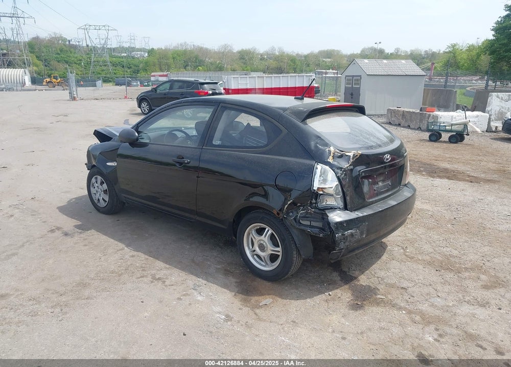 2009 HYUNDAI ACCENT VIN: KMHCM36C39U140646