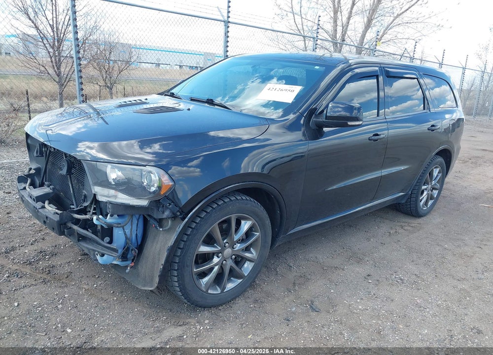 2012 DODGE DURANGO VIN: 1C4SDJCT9CC151866