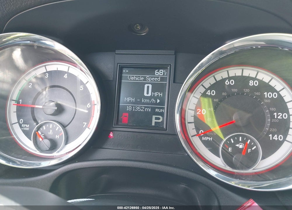2012 DODGE DURANGO VIN: 1C4SDJCT9CC151866