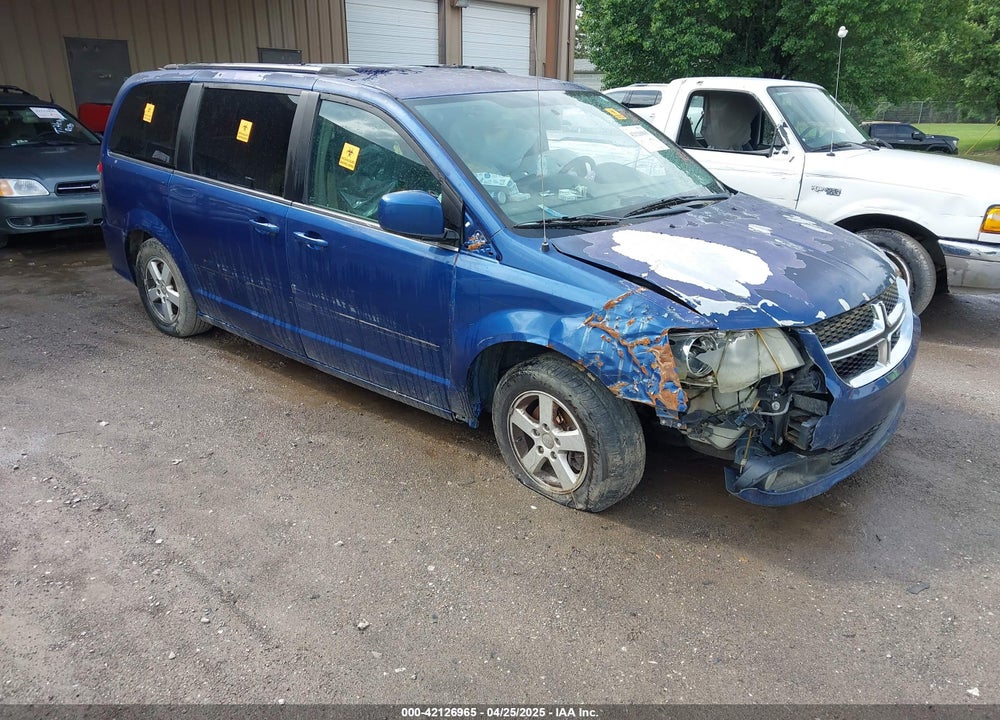 2011 DODGE GRAND CARAVAN CREW VIN: 2D4RN5DGXBR718972