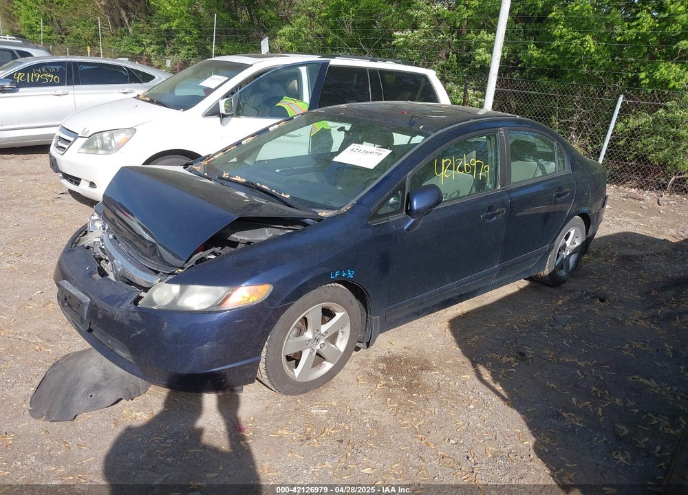 2008 HONDA CIVIC EX VIN: 1HGFA16878L015956
