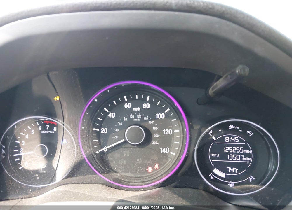2016 HONDA HR-V VIN: 3CZRU6H73GM746475