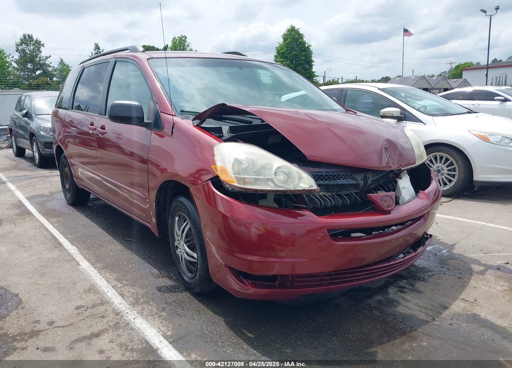 2005 TOYOTA SIENNA LE VIN: 5TDZA23C05S356510
