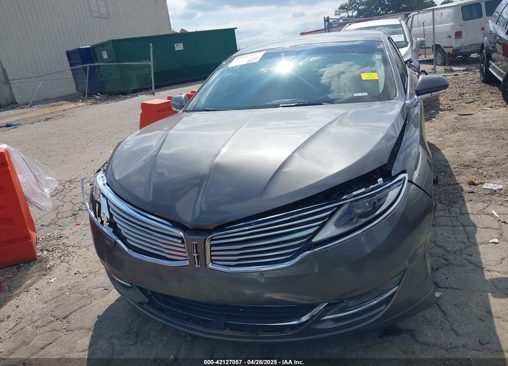 2014 LINCOLN MKZ VIN: 3LN6L2GK3ER804770