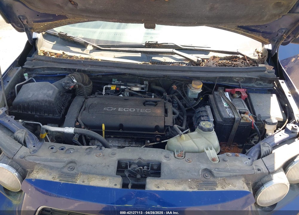2013 CHEVROLET SONIC VIN: 1G1JC5SH2D4181976