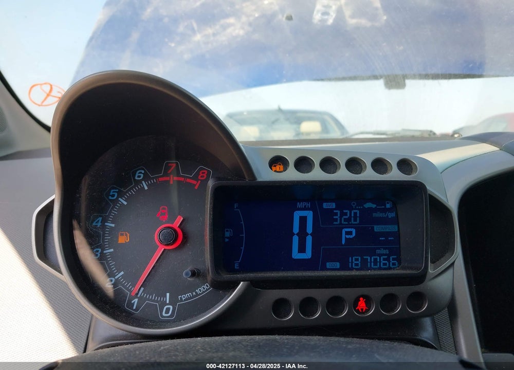 2013 CHEVROLET SONIC VIN: 1G1JC5SH2D4181976