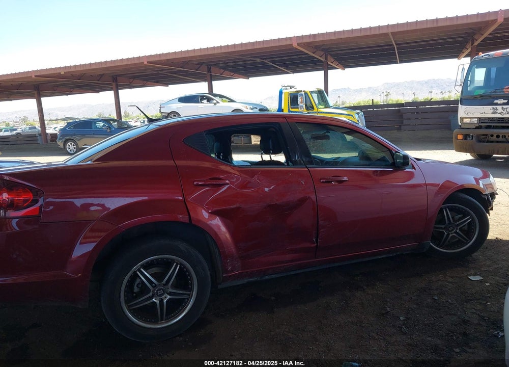 2014 DODGE AVENGER VIN: 1C3CDZAB9EN203358