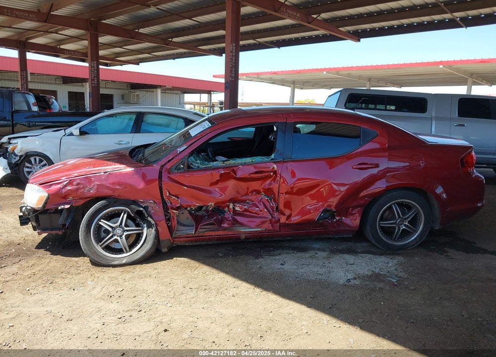 2014 DODGE AVENGER VIN: 1C3CDZAB9EN203358