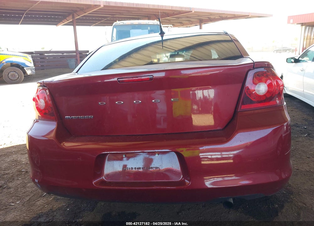 2014 DODGE AVENGER VIN: 1C3CDZAB9EN203358