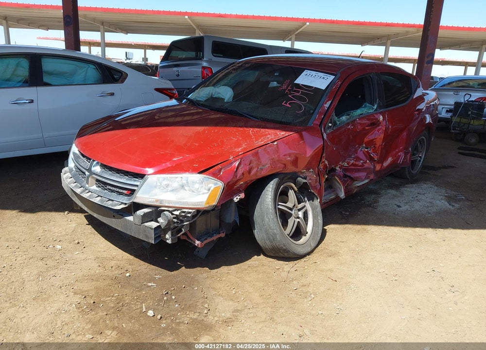 2014 DODGE AVENGER VIN: 1C3CDZAB9EN203358