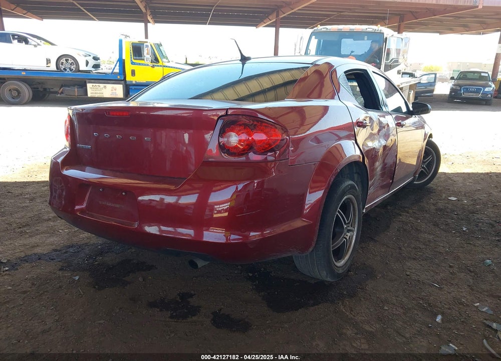 2014 DODGE AVENGER VIN: 1C3CDZAB9EN203358