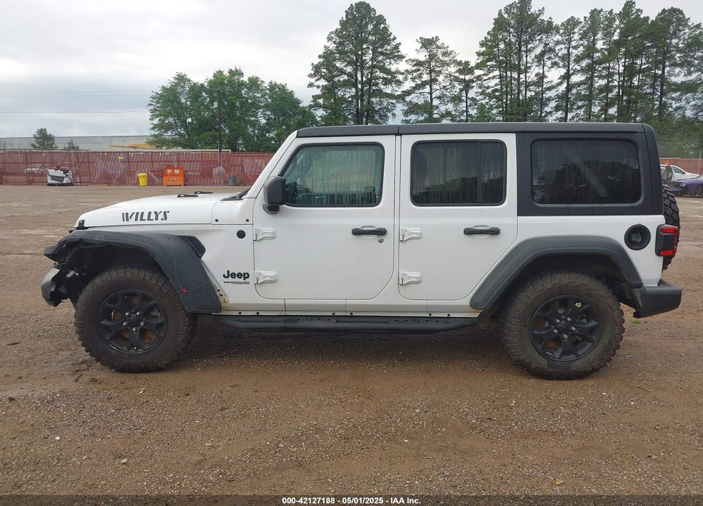 2020 JEEP WRANGLER UNLIMITED WILLYS 4X4 VIN: 1C4HJXDGXLW329337