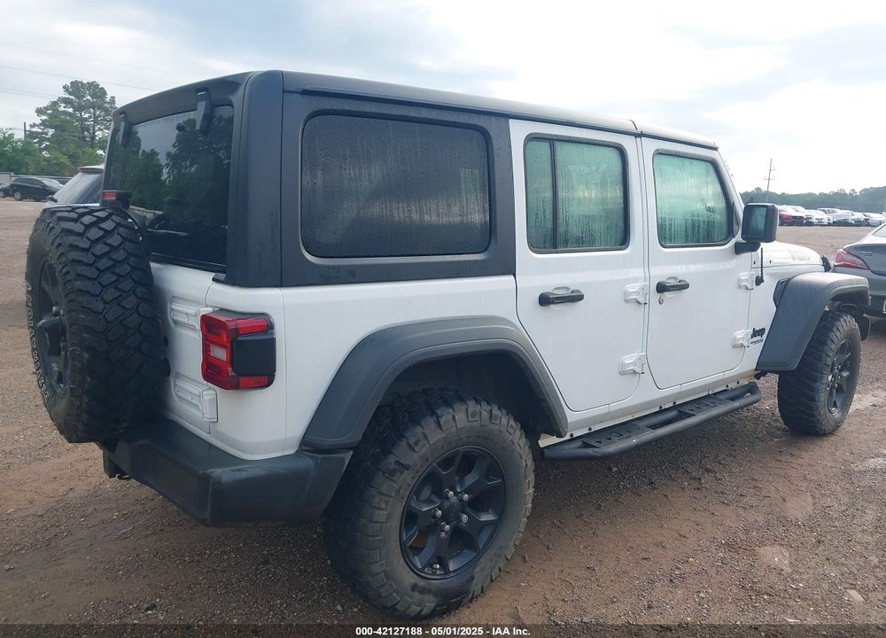 2020 JEEP WRANGLER UNLIMITED WILLYS 4X4 VIN: 1C4HJXDGXLW329337